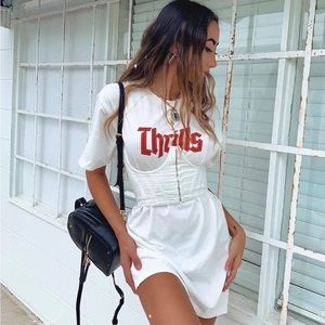 NWOT Princess Polly White Saturday Sinner Corset